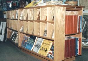 bookshelves