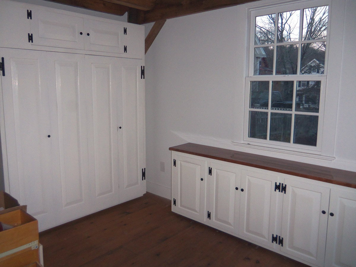 A few cabinets and&nbsp;shelves