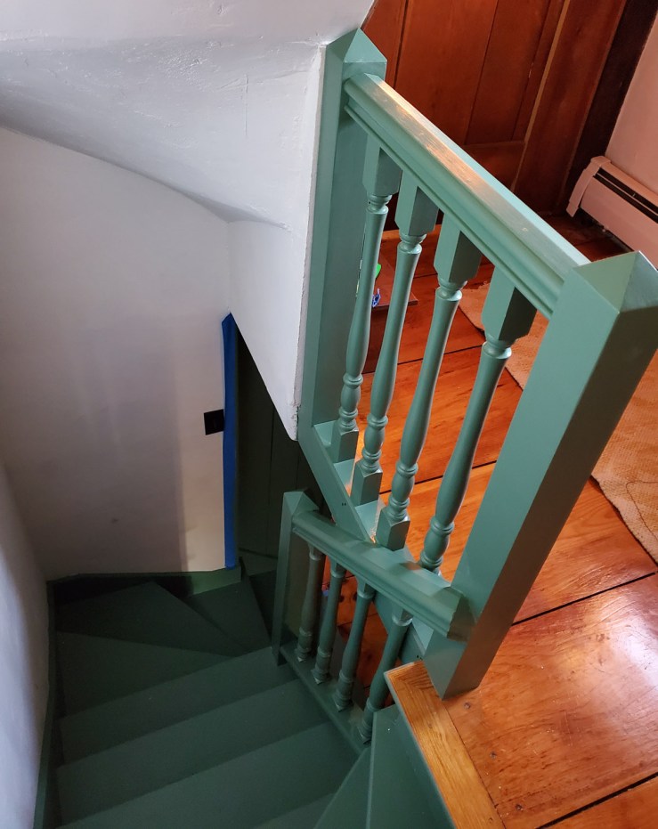 First Period railings
